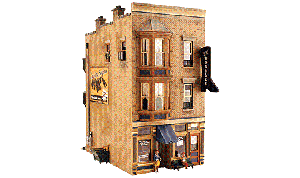 woodland scenics 5843 j.w. cobbler shoe store