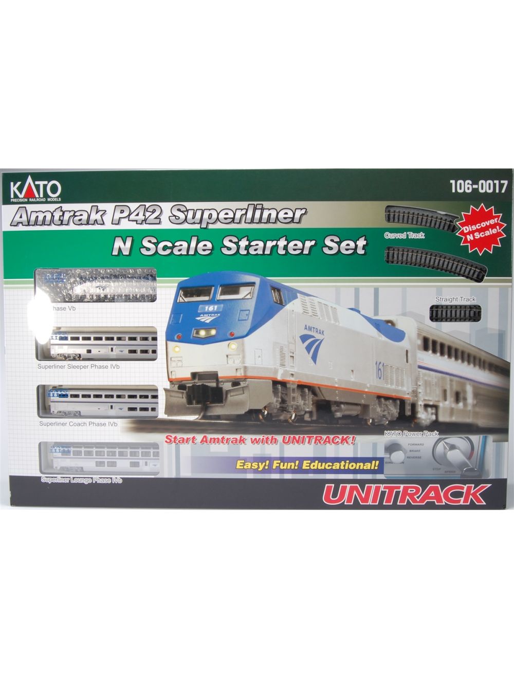 Kato amtrak p42 hotsell superliner starter set