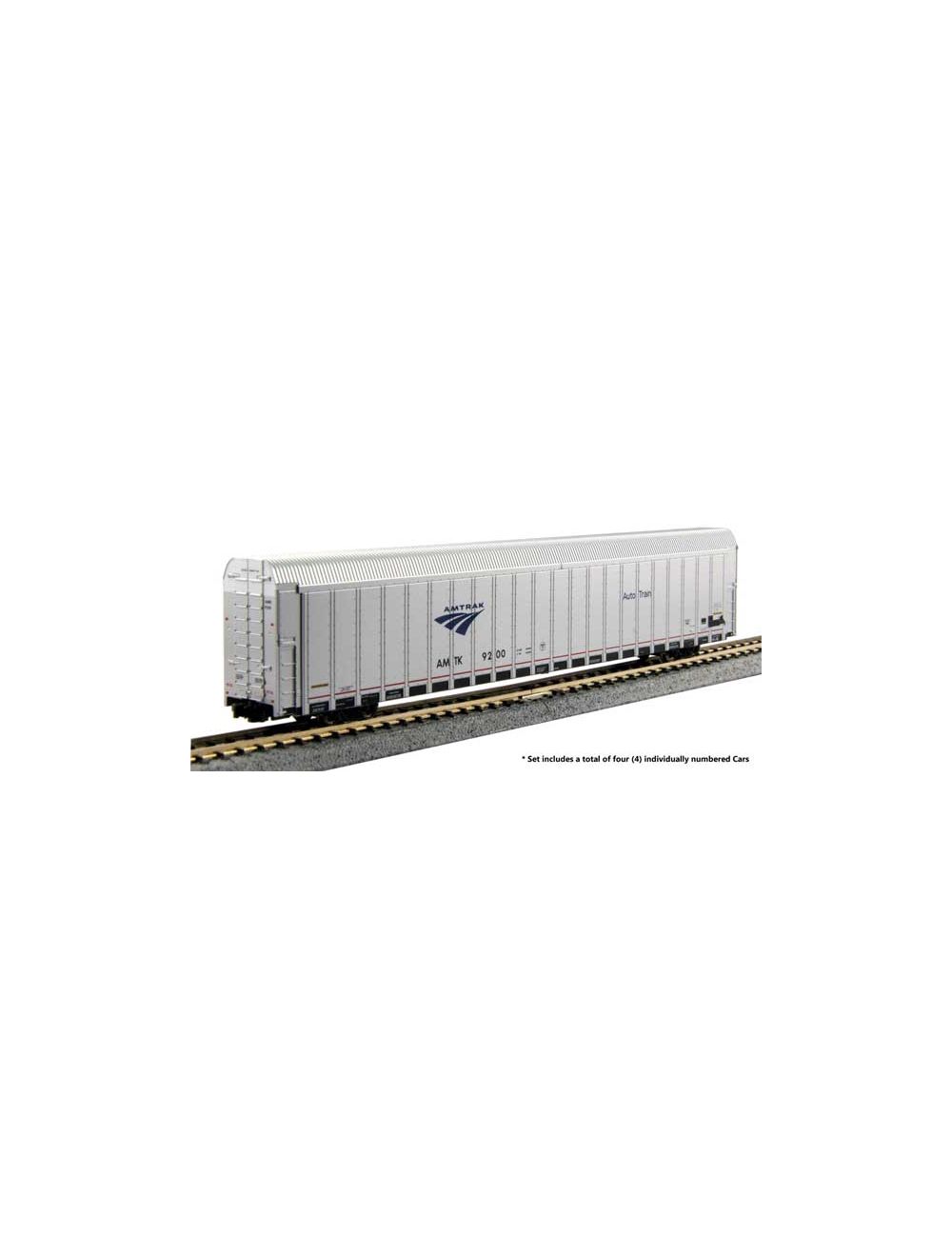 kato 106 5506 n scale amtrak autorack phv 4pk