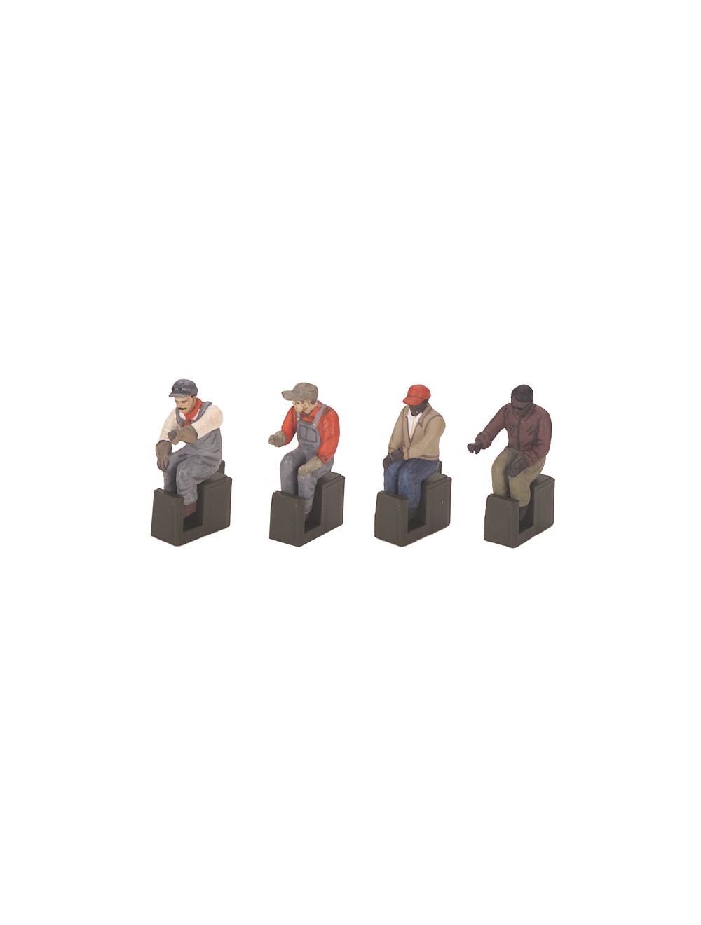 mth 3011064 8 piece cab figure set