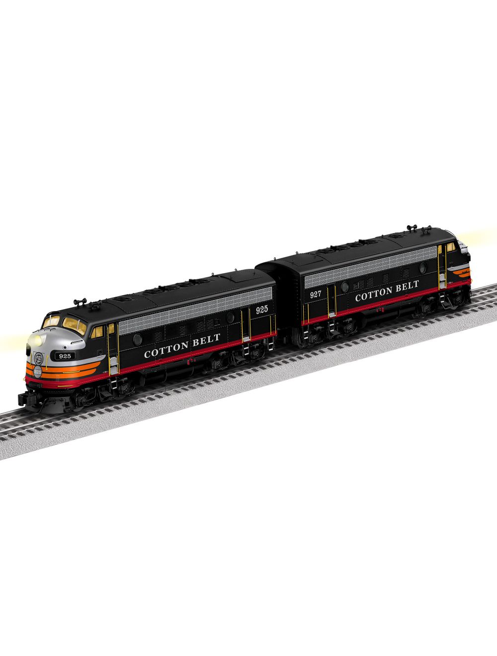 lionel 2033300 Cotton Belt F7 AA set w/LCS