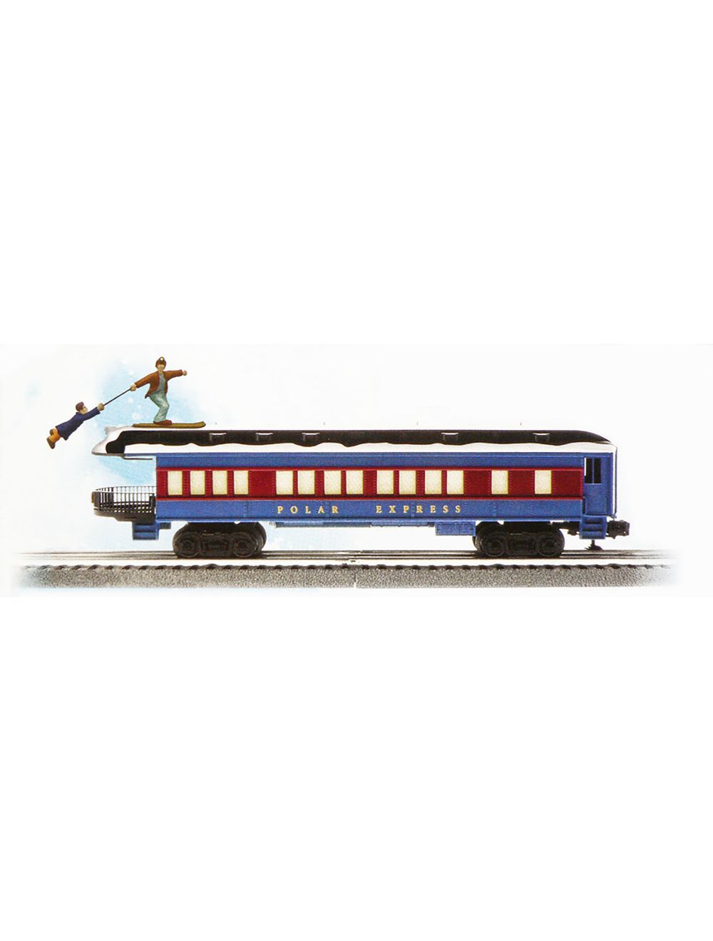 Lionel 85400 Polar Express sking hobo obser