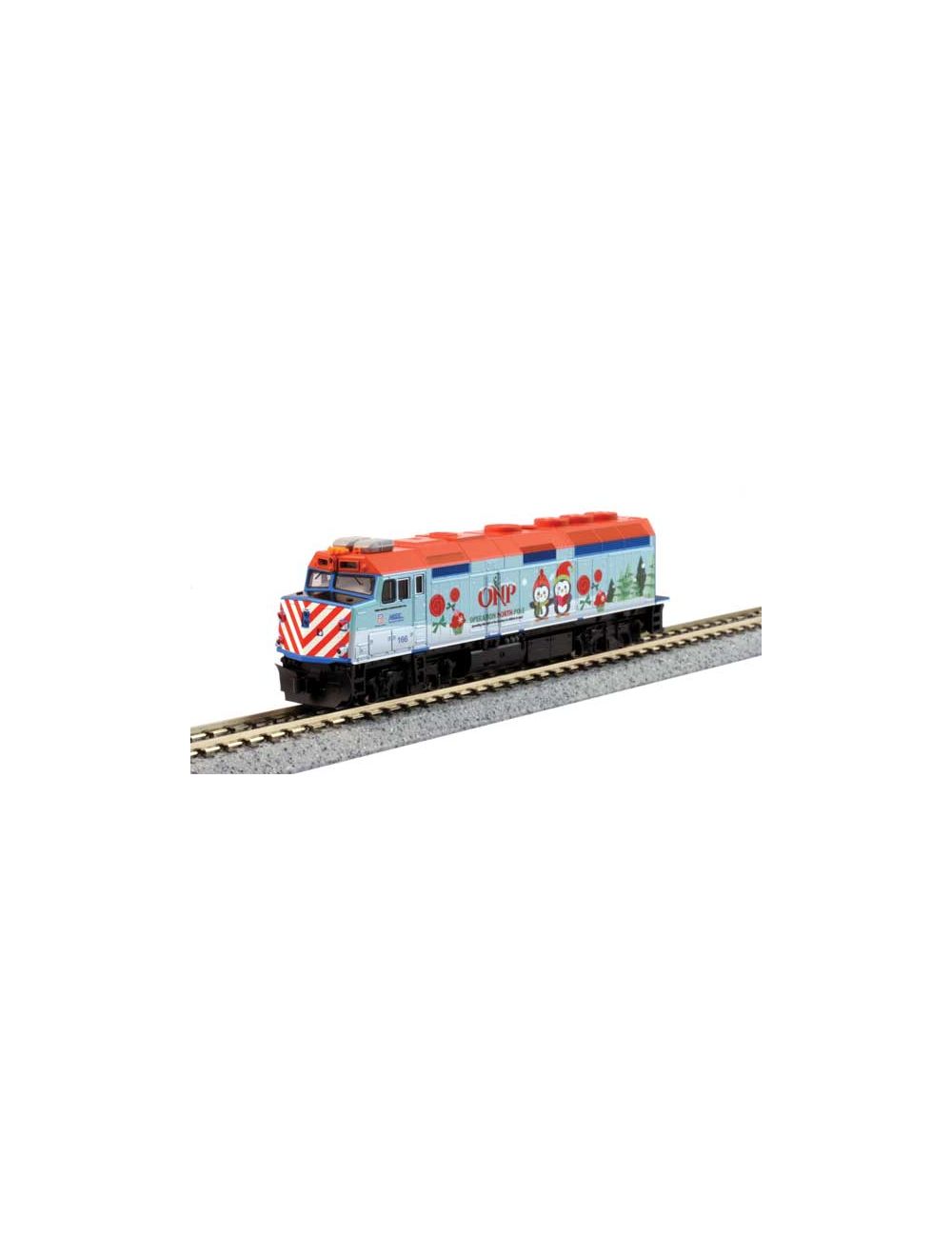 kato 1062017 oper north pole xmas train set