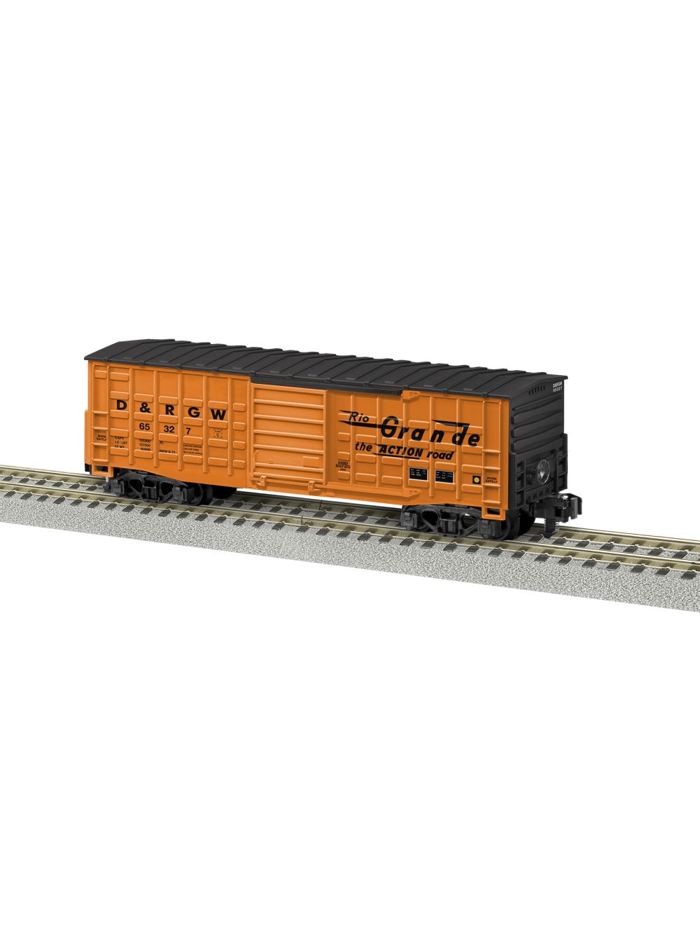 lionel 44082 rio grande waffleside box car
