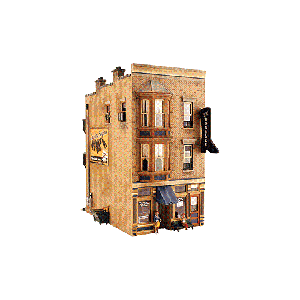 woodland scenics 5843 j.w. cobbler shoe store