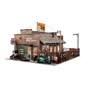 woodland scenics 5846 duece's cycle shop